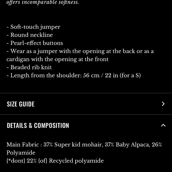 Sézane Gaspard cardigan NWT - size xs - Picture 2 of 7